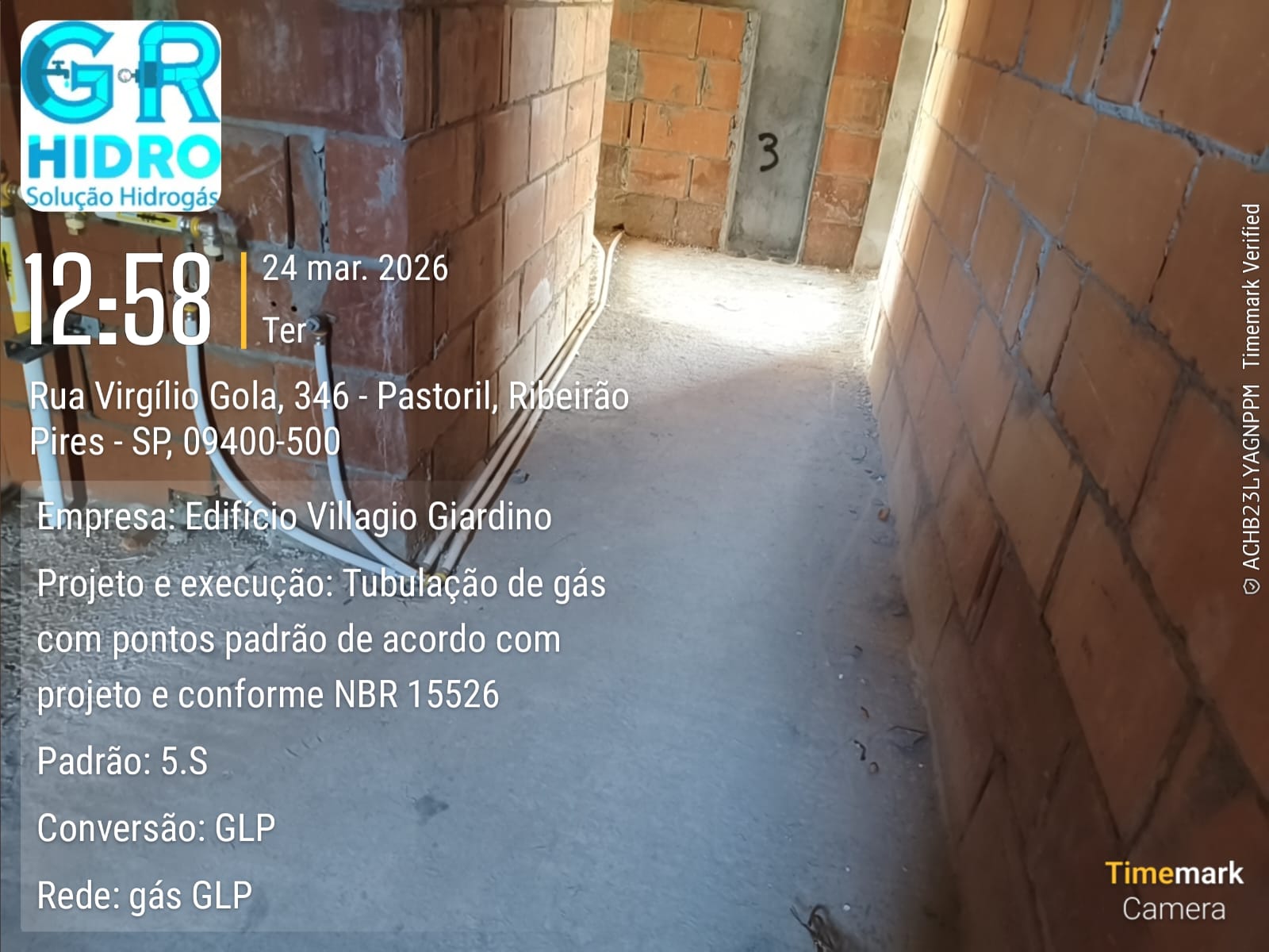 Instalação de Tubulação de Gás